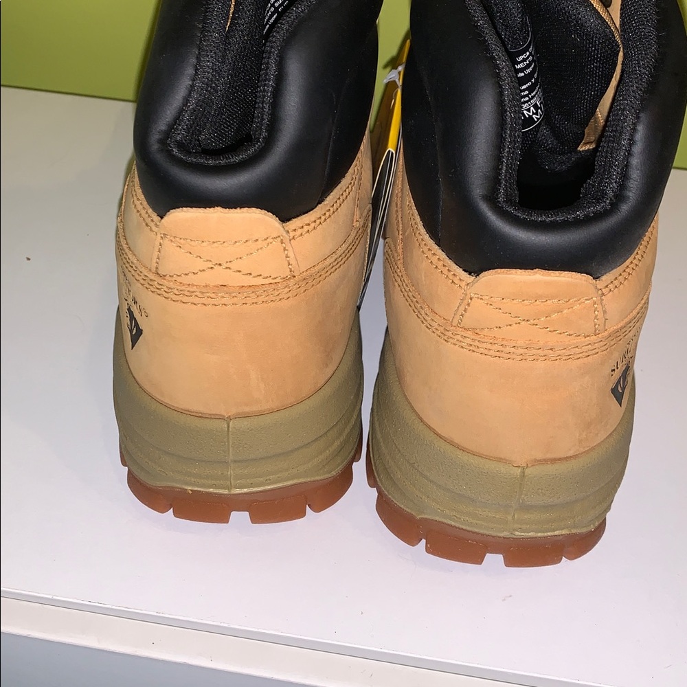 Herman Survivors leather steel toe work Boots nwt - Picture 4 of 14